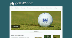 Desktop Screenshot of golf342.com